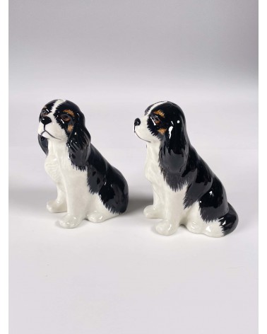 Cavalier King Charles - Salz und Pfefferstreuer Quail Ceramics  pfeffer steuer salzpfeffersteuer set lustige kaufen