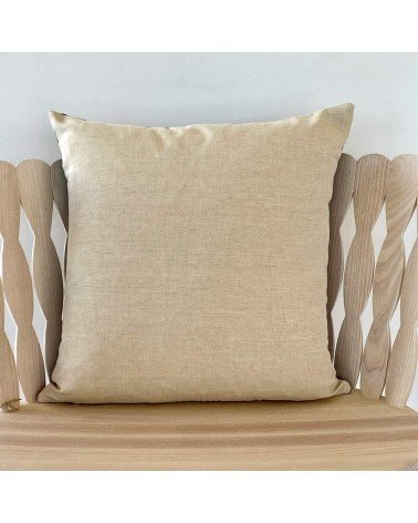 Cerf et hérisson - Housse de coussin Yapatkwa coussins décoratifs pour canapé salon deco original suisse