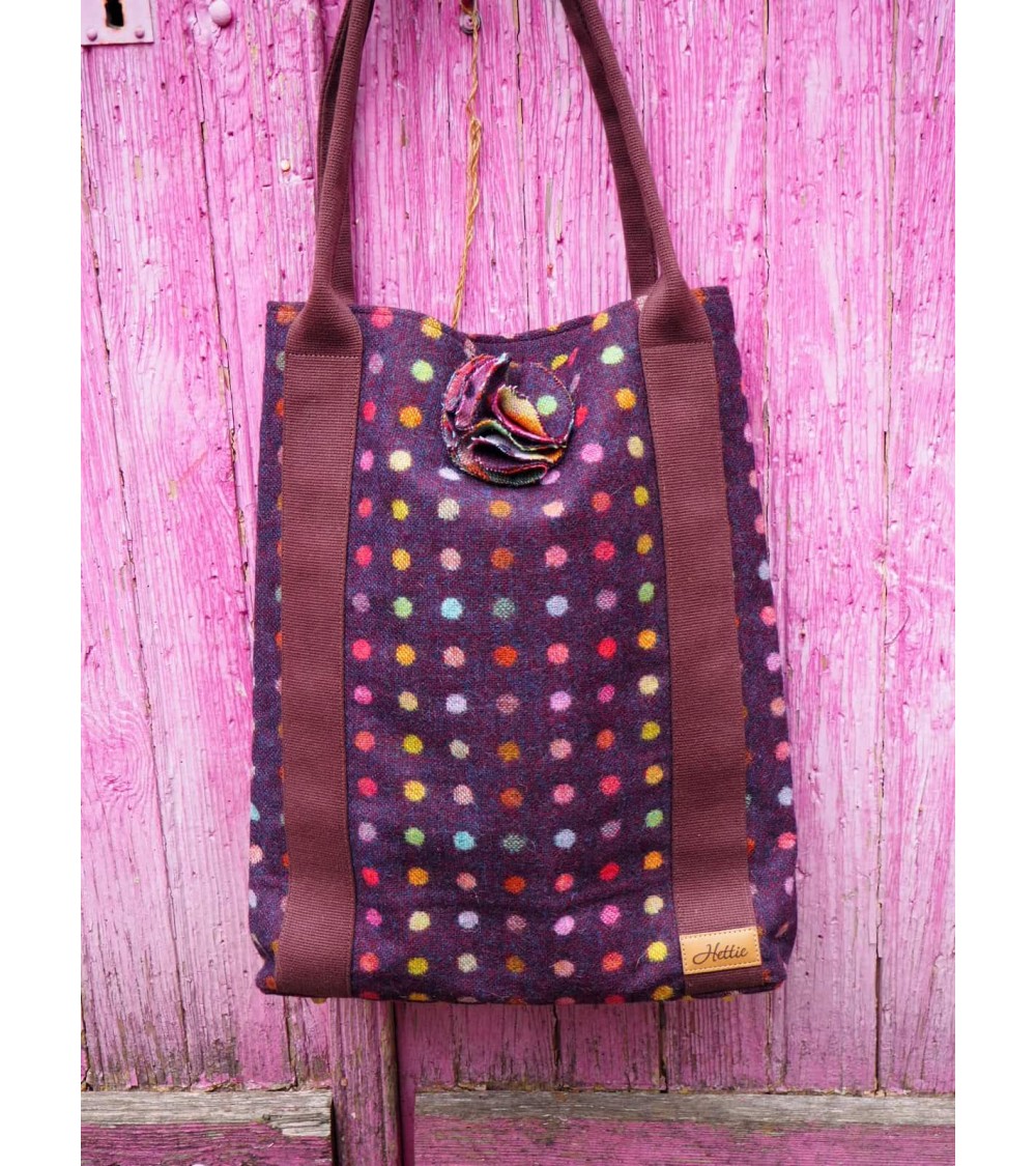 Kate Multispot Wine - Grand sac à main, fourre tout Hettie tendance original kitatori suisse