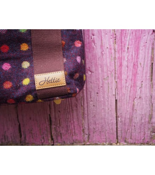 Kate Multispot Wine - Grande borsa a tracolla Hettie originale kitatori