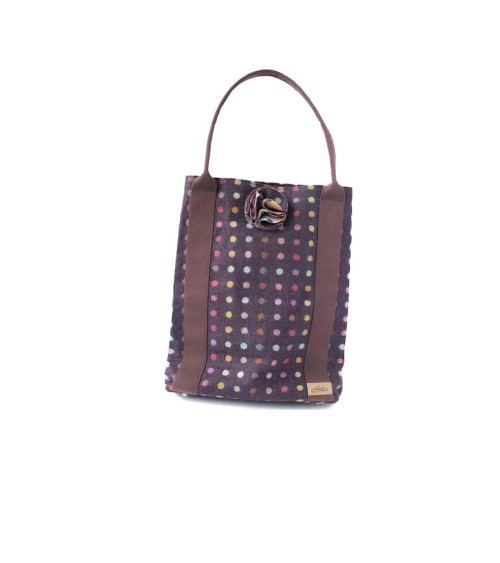 Kate Multispot Wine - Grande borsa a tracolla Hettie originale kitatori
