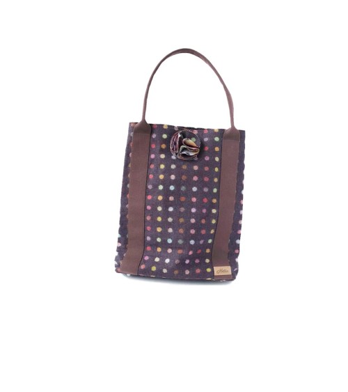 Kate Multispot Wine - Grande borsa tote Hettie originale kitatori