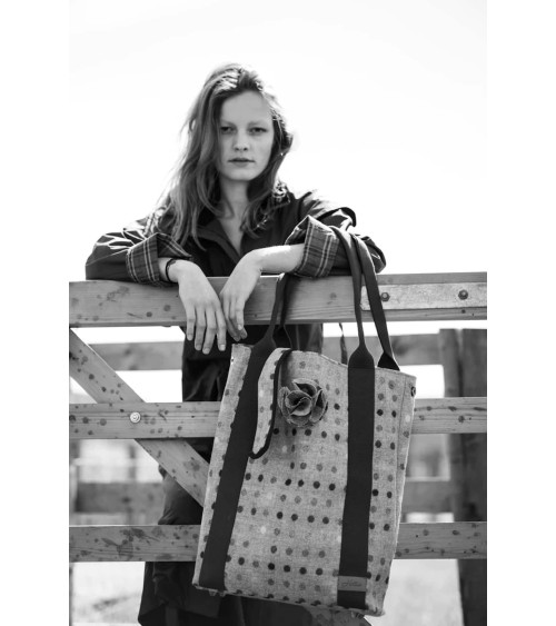 Kate Multispot Lime - Large shoulder bag Hettie trends original kitatori