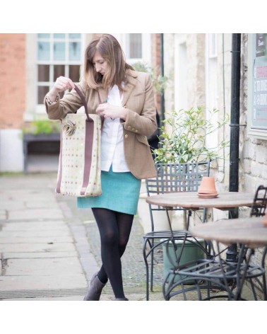 Kate Multispot Lime - Large shoulder bag Hettie trends original kitatori