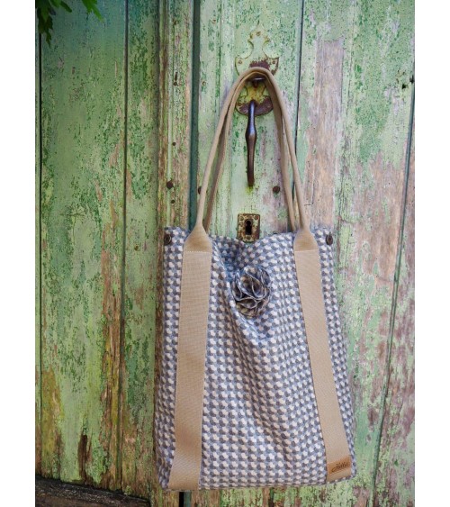Kate Holborn Taupe - Large shoulder bag Hettie trends original kitatori