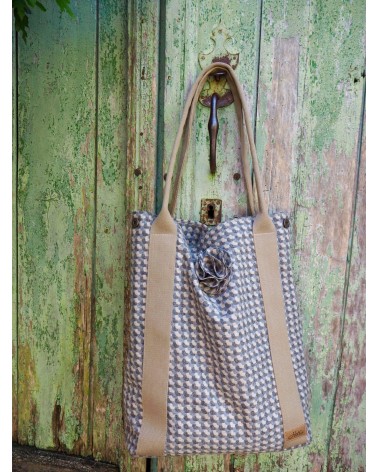 Kate Holborn Taupe - Large shoulder bag Hettie trends original kitatori