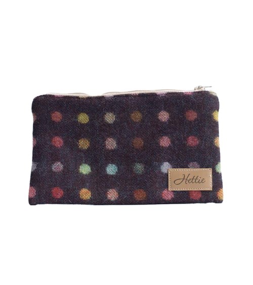 Daisy Multispot Wine - Pouch, cosmetic makeup bag Hettie trends original kitatori