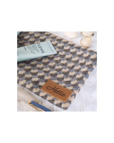 Daisy Holborn Taupe - Pochette, borsa per il trucco Hettie originale kitatori