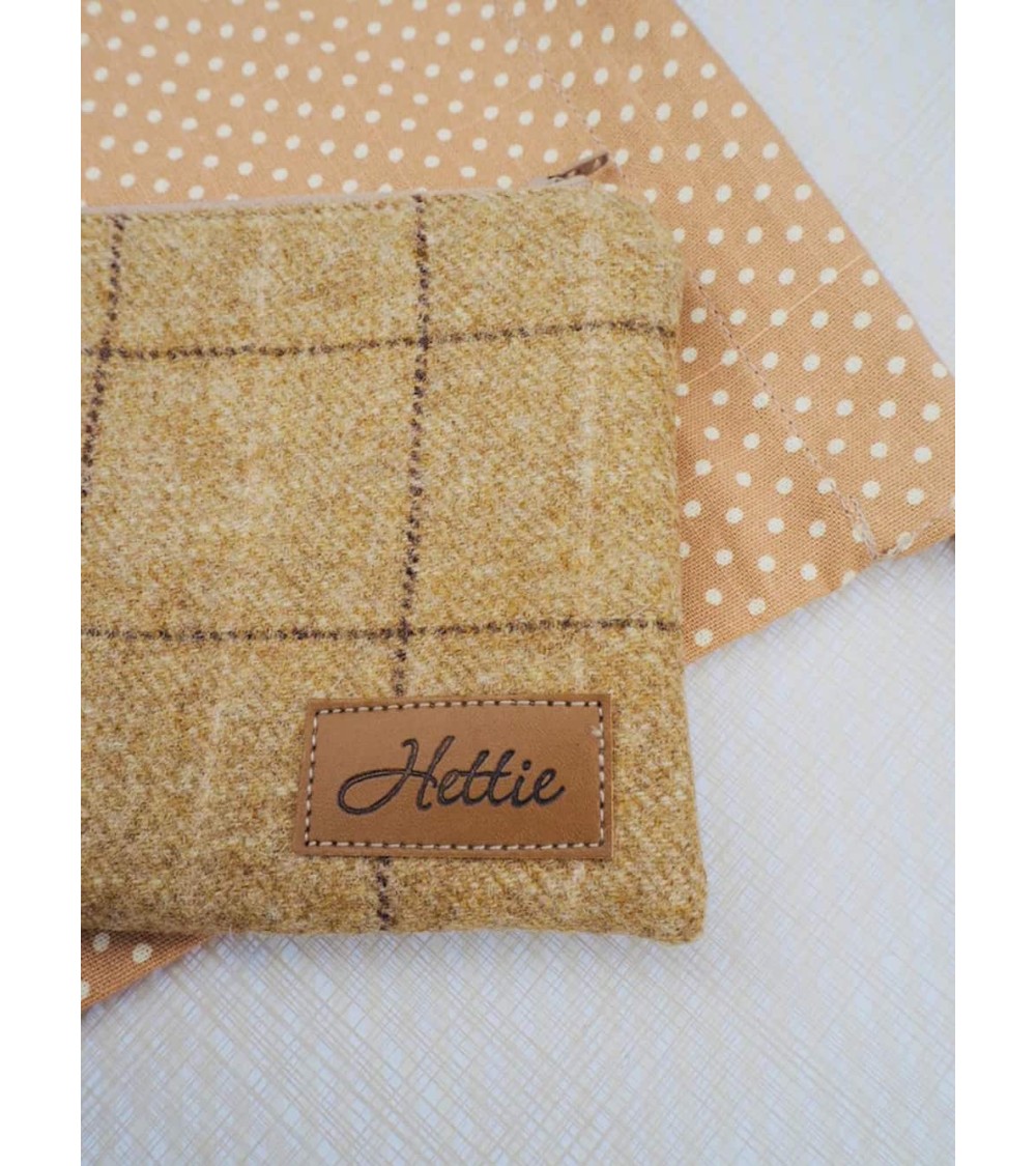 Daisy Slate oatmeal - Pochette, borsa per il trucco Hettie originale kitatori