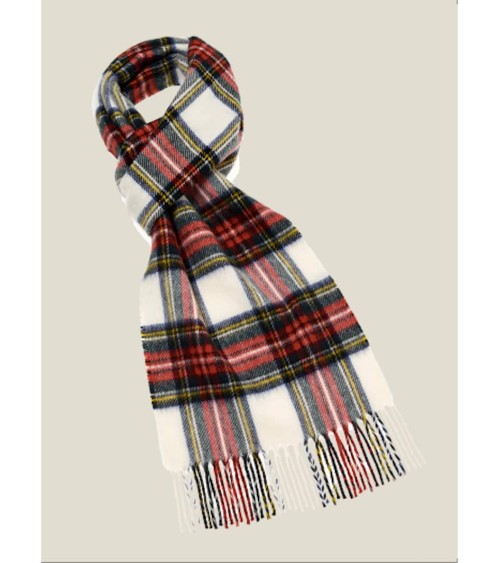 Tartan Dress Stewart - Sciarpa di lana merinos Bronte by Moon sciarpa inglese per donna da uomo per donna sciarpe di lana ele...