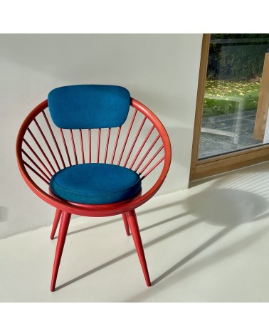 Circle Chair de Yngve Ekström - Fauteuil design Vintage kitatori meuble vintage shop online boutique suisse