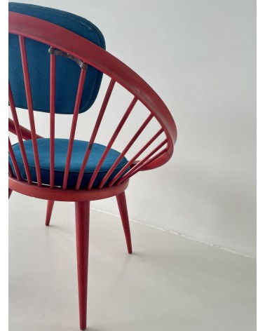 Circle Chair de Yngve Ekström - Fauteuil design Vintage kitatori meuble vintage shop online boutique suisse