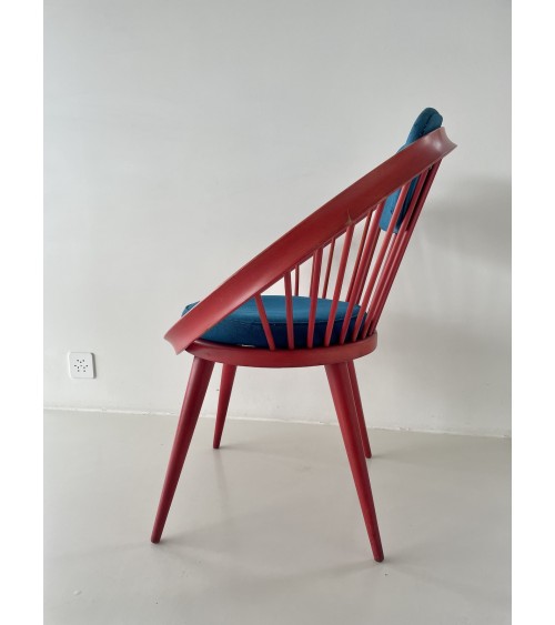 Circle Chair by Yngve Ekström - Vintage wooden armchair kitatori switzerland vintage furniture design classics