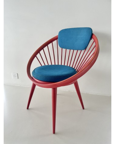 Circle Chair de Yngve Ekström - Fauteuil design Vintage kitatori meuble vintage shop online boutique suisse