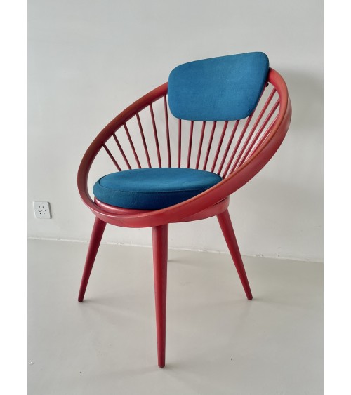 Circle Chair by Yngve Ekström - Vintage wooden armchair kitatori switzerland vintage furniture design classics
