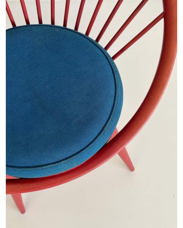 Circle Chair by Yngve Ekström - Vintage wooden armchair kitatori switzerland vintage furniture design classics
