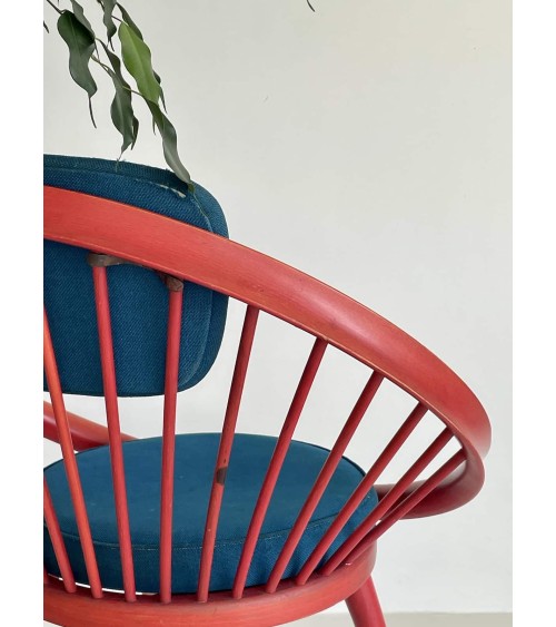 Circle Chair by Yngve Ekström - Vintage wooden armchair kitatori switzerland vintage furniture design classics