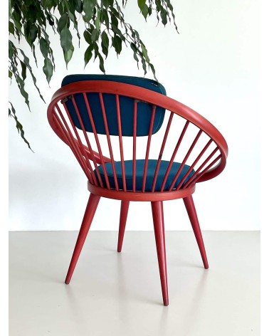 Circle Chair de Yngve Ekström - Fauteuil design Vintage kitatori meuble vintage shop online boutique suisse