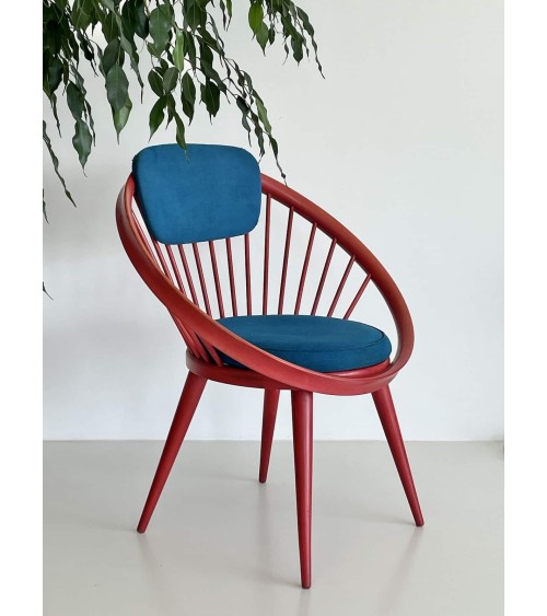 Circle Chair by Yngve Ekström - Vintage wooden armchair kitatori switzerland vintage furniture design classics