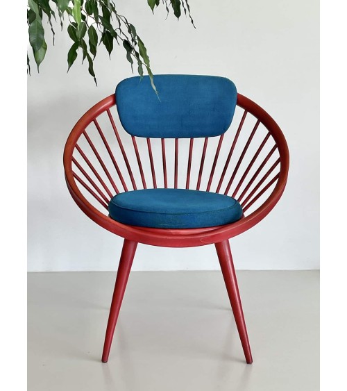 Circle Chair de Yngve Ekström - Fauteuil design Vintage kitatori meuble vintage shop online boutique suisse