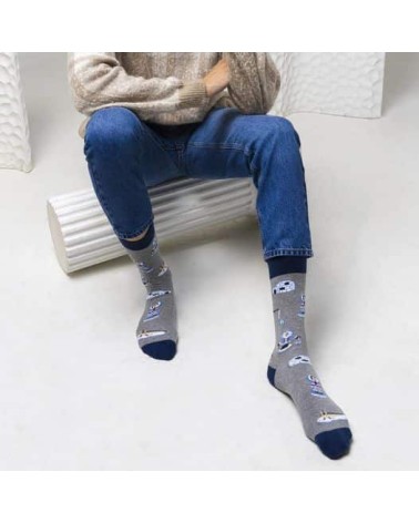 Chaussettes - Pack WWF - Save the Oceans Besocks jolies pour femme originales pour homme chausset rigolotes drole Suisse