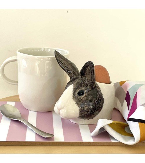 Coniglio - Porta uova in ceramica Quail Ceramics portauova design particolari