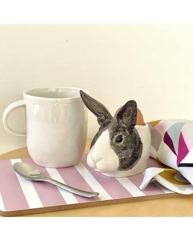 Dutch Rabbit - Eggcup Quail Ceramics cute egg cup holder
