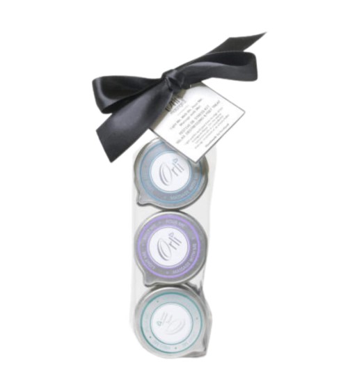 De-Stress - Trio de Bougies huile de massage thérapeutique professionnelle bougies massantes suisse