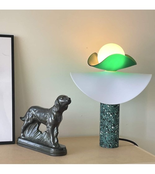 SWAP-IT Emeraude - Lampe de table, lampe de chevet Moodlight Studio a poser de nuit led moderne originale design suisse