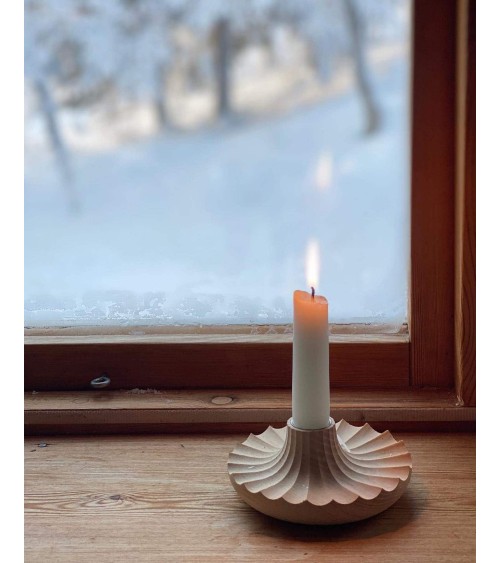 Daggkåpa - Kerzenständer aus Holz - Eichen MYLHTA windlichter teelichthalter designer hochzeit