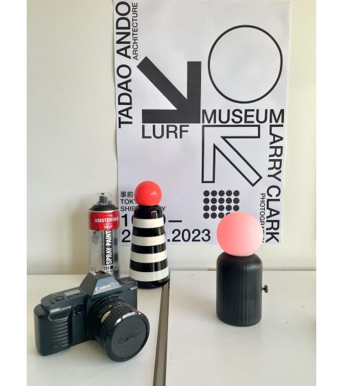 Skittle Lamp - Schwarz - Kabellose LED Tischlampe Lund London tischleuchte led modern designer kaufen