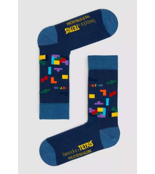 Socken BeTetris Gameplay Besocks Socke lustige Damen Herren farbige coole socken mit motiv kaufen