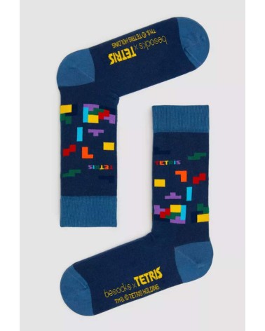 Socken BeTetris Gameplay Besocks Socke lustige Damen Herren farbige coole socken mit motiv kaufen