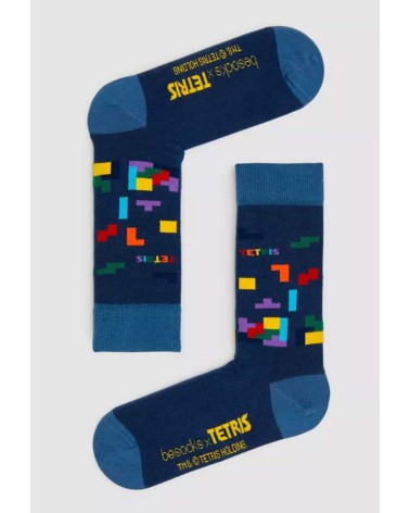 Chaussettes BeTetris Gameplay Besocks jolies pour femme originales pour homme chausset rigolotes drole Suisse