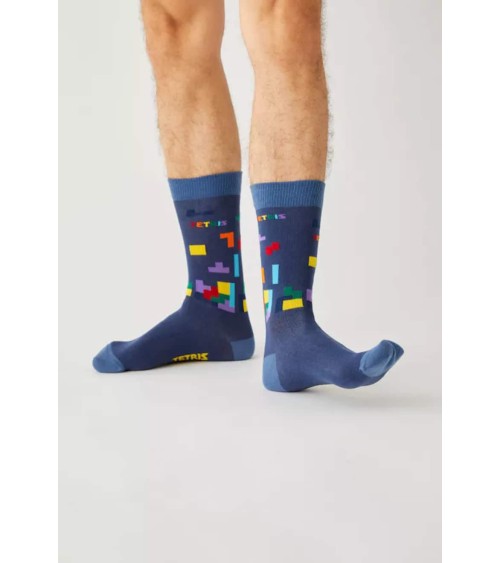 Socken BeTetris Gameplay Besocks Socke lustige Damen Herren farbige coole socken mit motiv kaufen