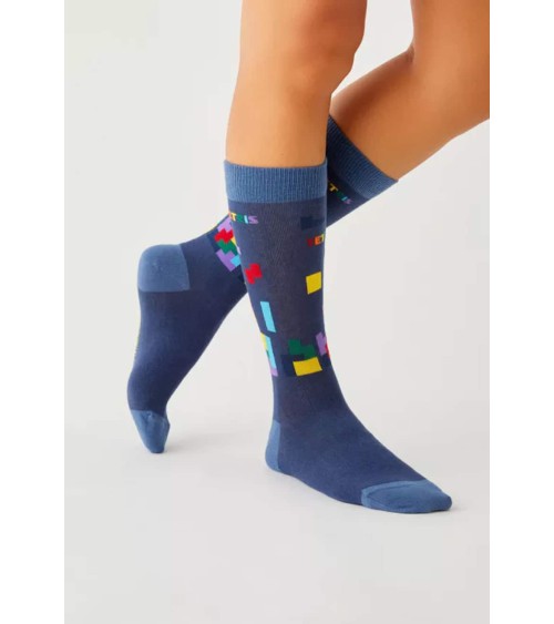 Socken BeTetris Gameplay Besocks Socke lustige Damen Herren farbige coole socken mit motiv kaufen