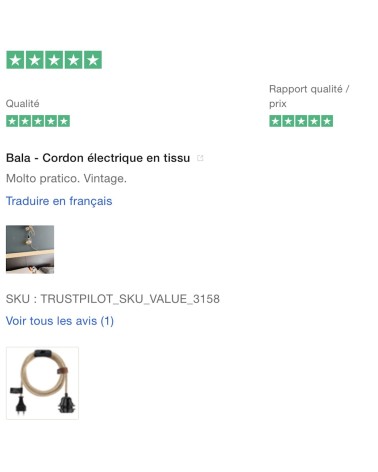 BALA Twine - Plug in Pendant Light kit Hoopzi