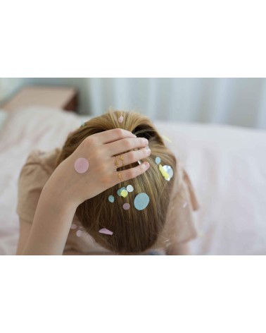 Ring Manekineko - Goldene Ringe, Verstellbare Fingerring Adorabili Paris damen frau kinder spezielle kaufen