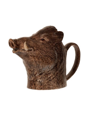 Small milk jug - Wild Boar Quail Ceramics small pitcher coffee mini milk jugs