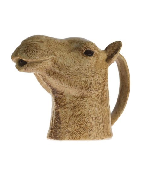 Small milk jug - Camel Quail Ceramics small pitcher coffee mini milk jugs