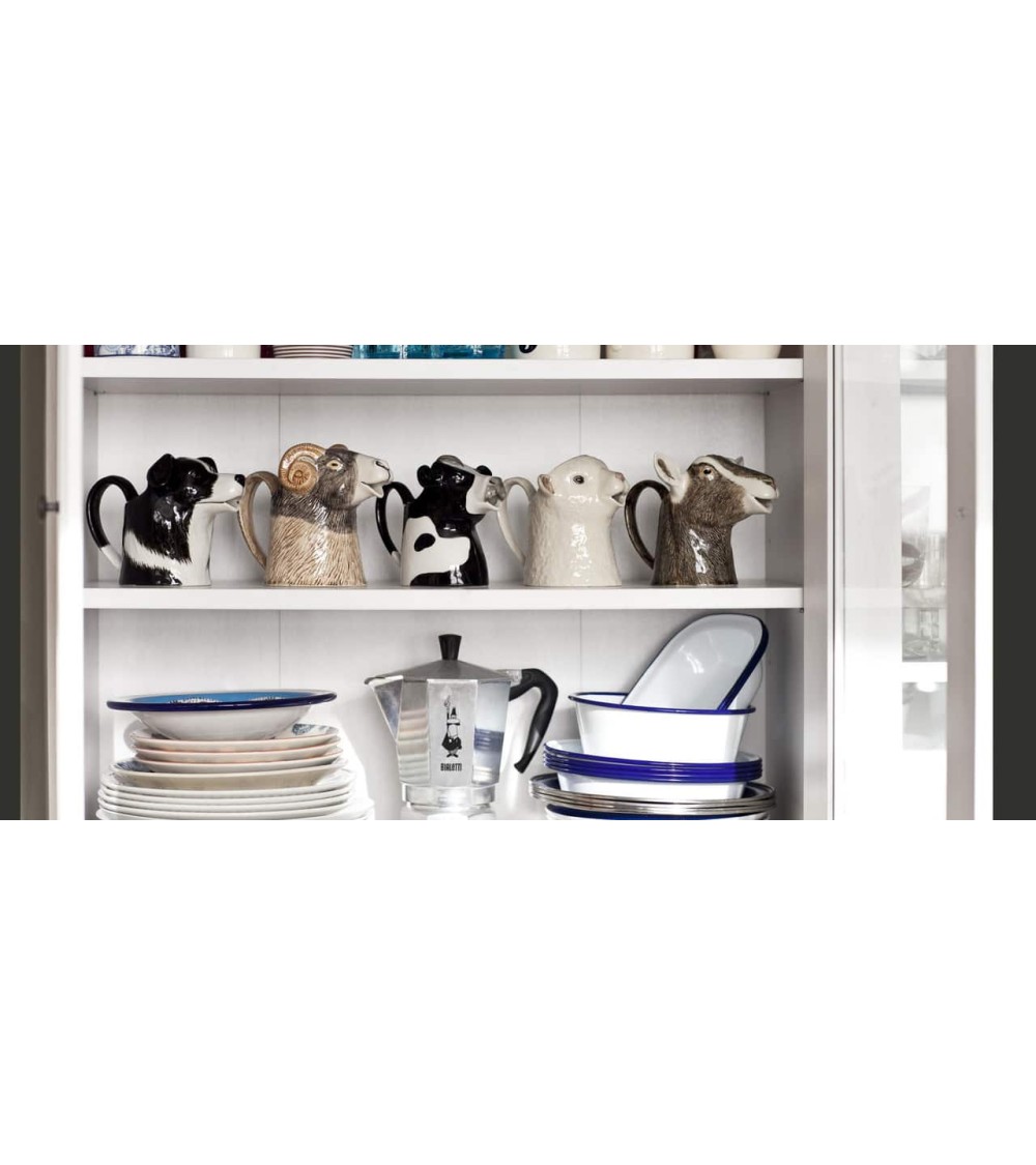Small milk jug - Swaledale Sheep Quail Ceramics small pitcher coffee mini milk jugs