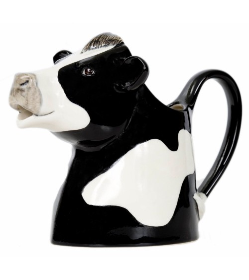 Lattiera piccola - Mucca Holstein Quail Ceramics brocca per latte lattiera caraffa latte piccola
