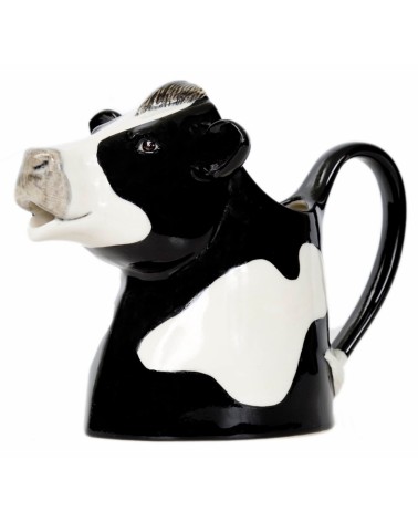 Lattiera piccola - Mucca Holstein Quail Ceramics brocca per latte lattiera caraffa latte piccola