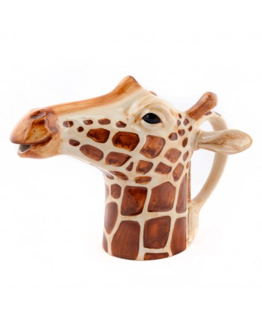 Small milk jug - Giraffe Quail Ceramics small pitcher coffee mini milk jugs