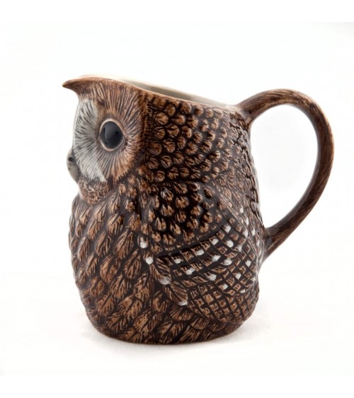 Small milk jug - Tawny Owl Quail Ceramics small pitcher coffee mini milk jugs