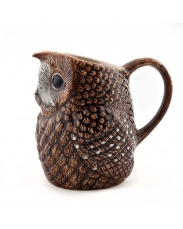 Petit pot à lait - Chouette hulotte Quail Ceramics petit deco pichet carafe a lait