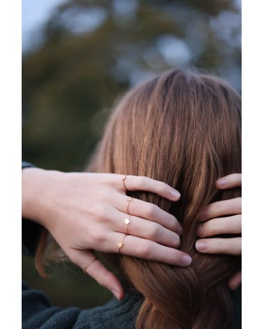 Unicorn - Adjustable ring, fine gold plating Adorabili Paris cute fashion design designer for women