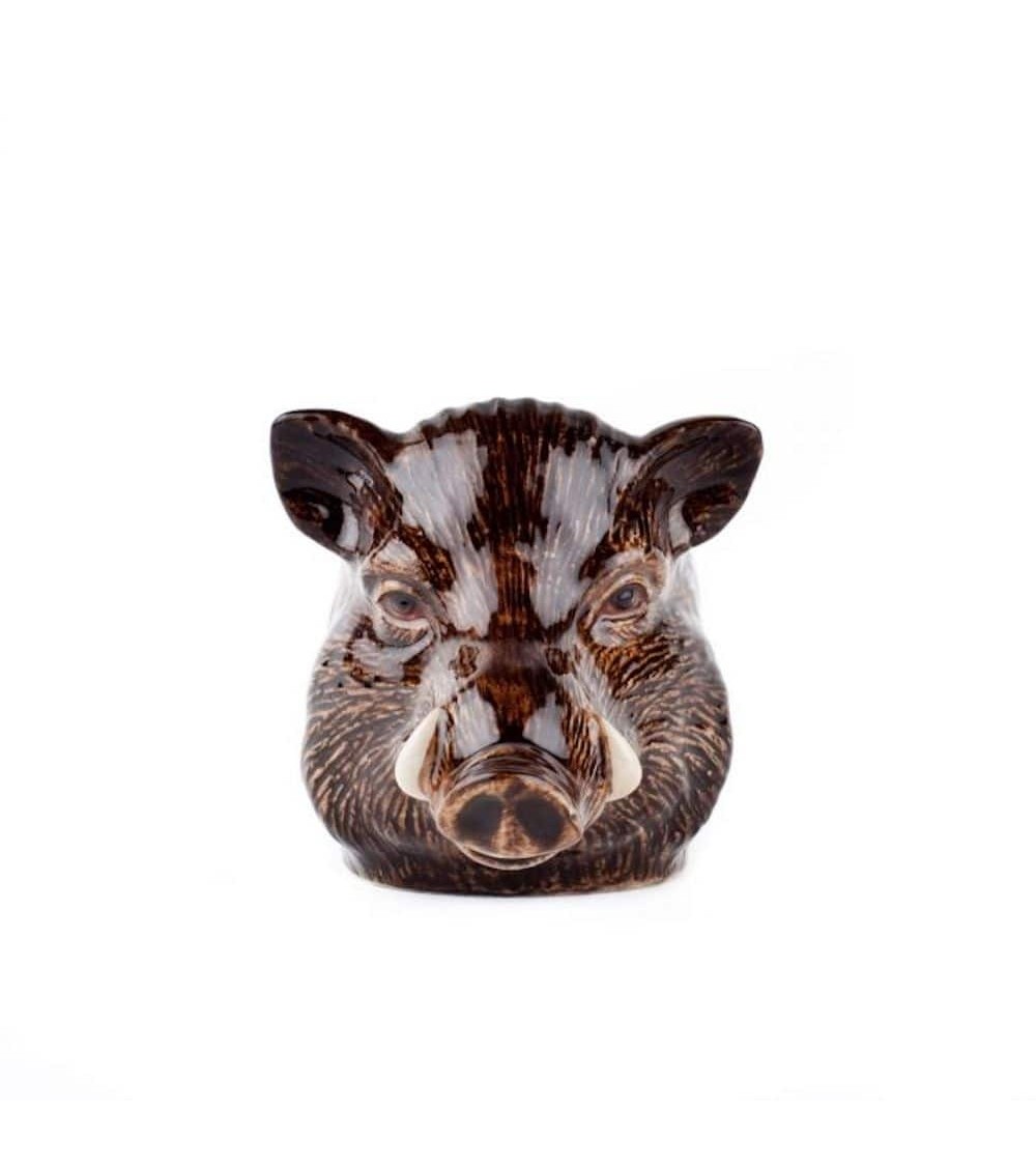Wild Boar - Eggcup Quail Ceramics cute egg cup holder