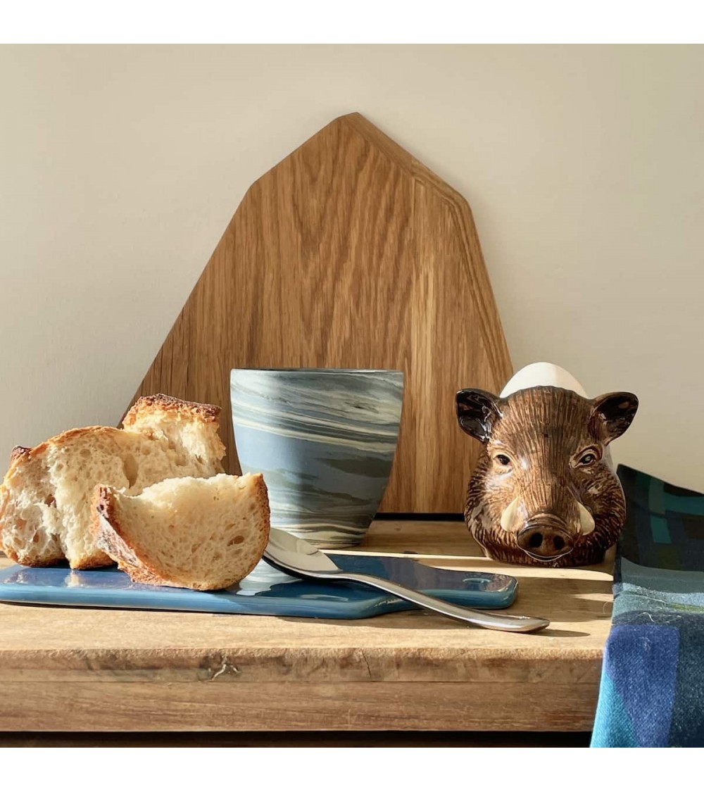 Wild Boar - Eggcup Quail Ceramics cute egg cup holder
