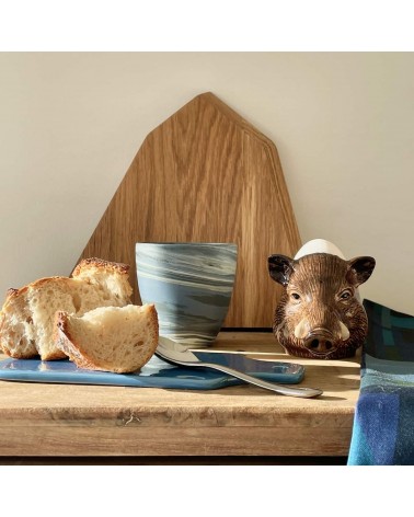 Wildschwein - Eierbecher aus Keramik Quail Ceramics lustige design kaufen